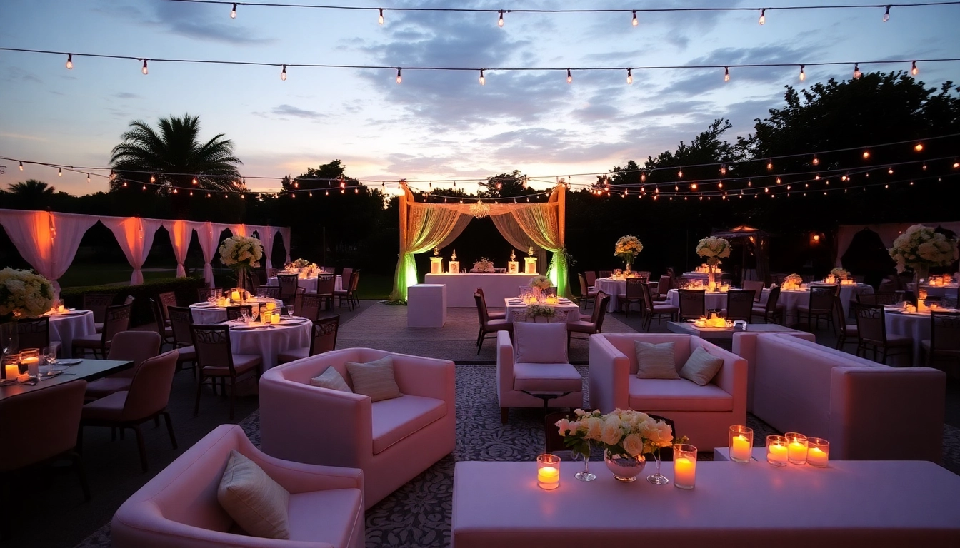 Top Event Furniture Rental Dallas Options to Elevate Your Celebration