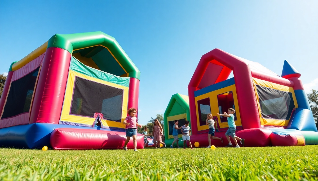 Find exciting bounce houses for rent near me, perfect for children's parties and gatherings.