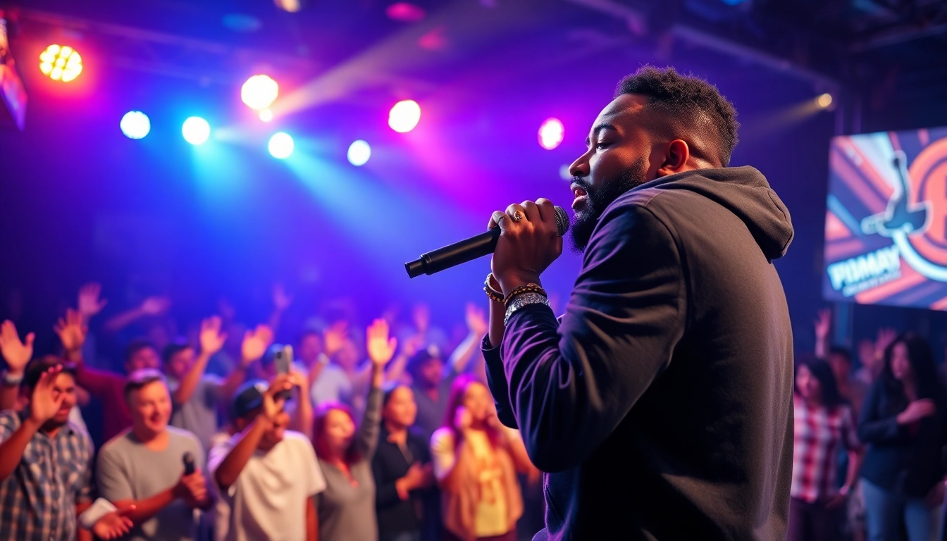 Experience BigMay202 songs through an electrifying live performance with vibrant energy.