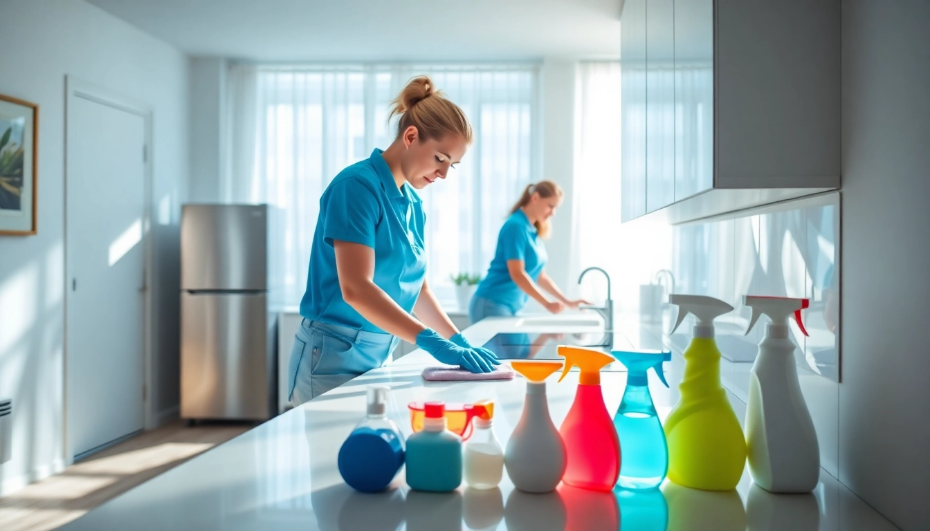 Expert bond cleaning Brisbane service showcasing a thorough kitchen clean by trained professionals.