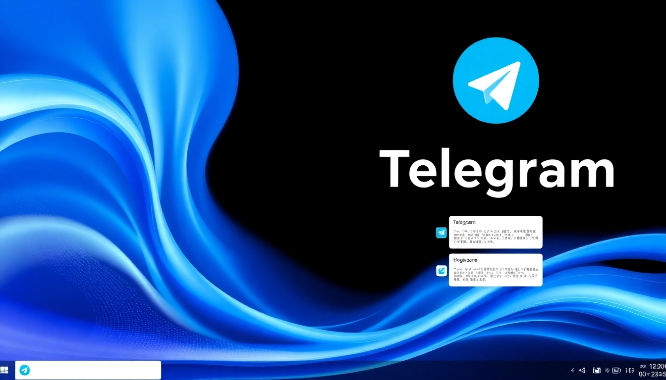 Engaging display of telegram电脑版中文 showcasing Telegram's desktop features and intuitive interface.