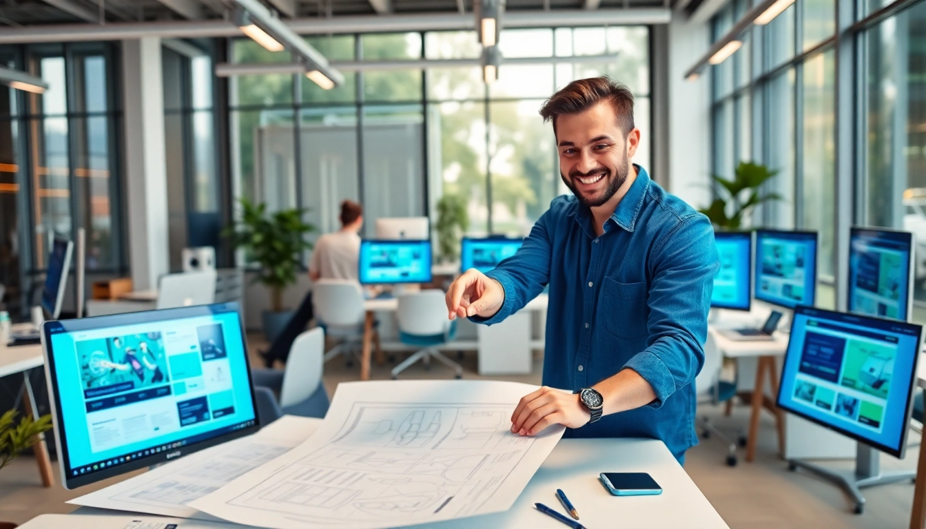 Creating innovative web design kansas city solutions in a collaborative studio environment.