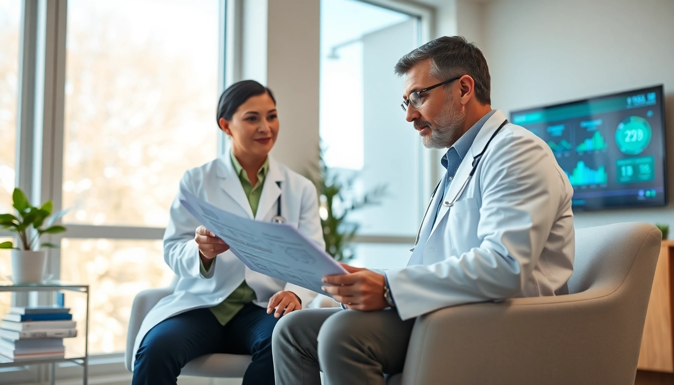 Concierge doctors Henderson NV providing personalized care in a modern medical office.