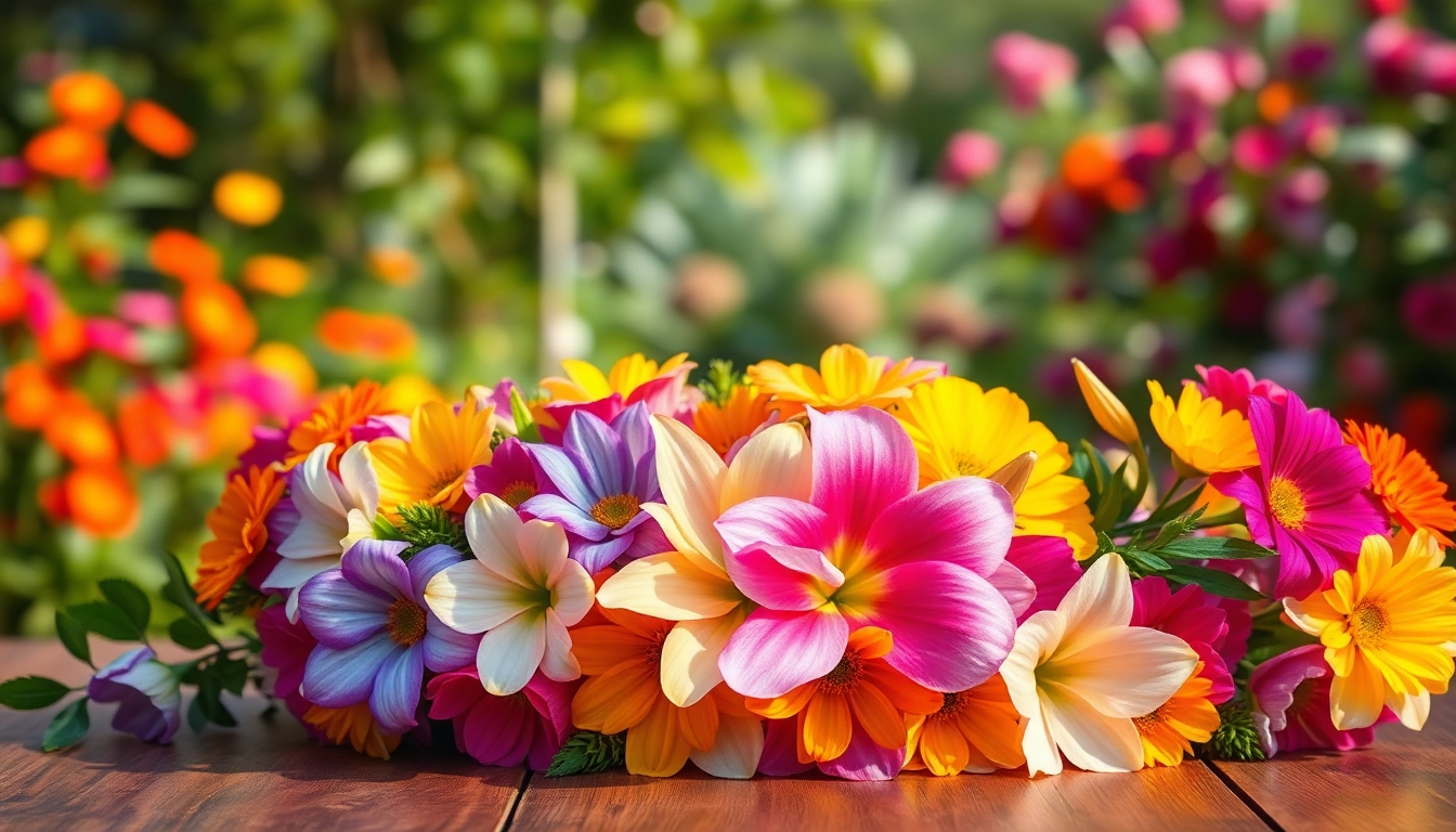 Brightly arranged flowers showcasing Flower Delivery Diamond Creek offering freshness and vibrancy.