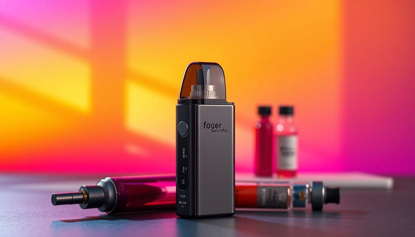 Experience the Foger Switch Pro Pod: Flavor, Functionality, and Fine Design
